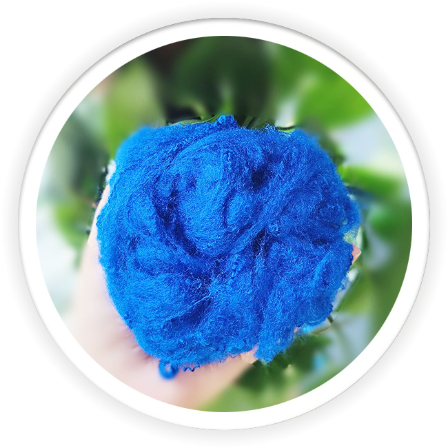 Bright Triangle Polyester Fiber